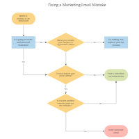 Marketing Email Correction Process