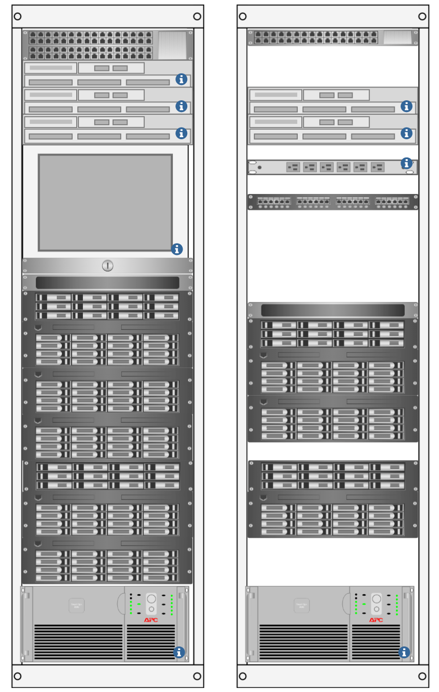 Tall rack diagram